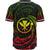 Hawaii Polynesian Baseball Shirt - Reggae Tribal Wave - Polynesian Pride