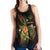 Niue Polynesian Personalised Women's Racerback Tank - Legend of Niue (Reggae) - Polynesian Pride