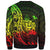 Fiji Sweatshirt - Polynesian Pattern Style Reggae Color - Polynesian Pride