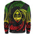 Guam Polynesian Sweater - Reggae Tribal Wave - Polynesian Pride