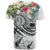 Polynesian Samoa T Shirt Summer Plumeria (White) - Polynesian Pride