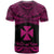 Wallis and Futuna Polynesian T Shirt Wallis and Futuna Pride Pink Version - Polynesian Pride