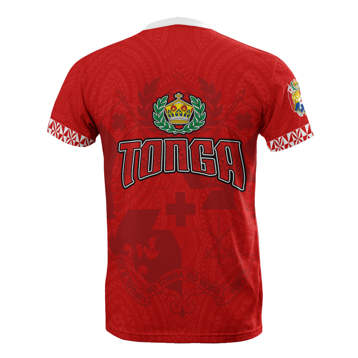 Tonga T Shirt Tonga Flag Coat of Arms - Polynesian Pride