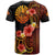 Tahiti T Shirt Hibiscus Plumeria Mix Tribal Leaves - Polynesian Pride