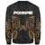 Pohnpei Polynesian Custom Personalised Sweater - Spirit Style Gold - Polynesian Pride