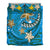 Papua Polynesian Bedding Set - Spring Style Blue Color - Polynesian Pride