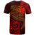 Polynesian Wallis and Futuna T shirt Red Shark Polynesian Tattoo - Polynesian Pride