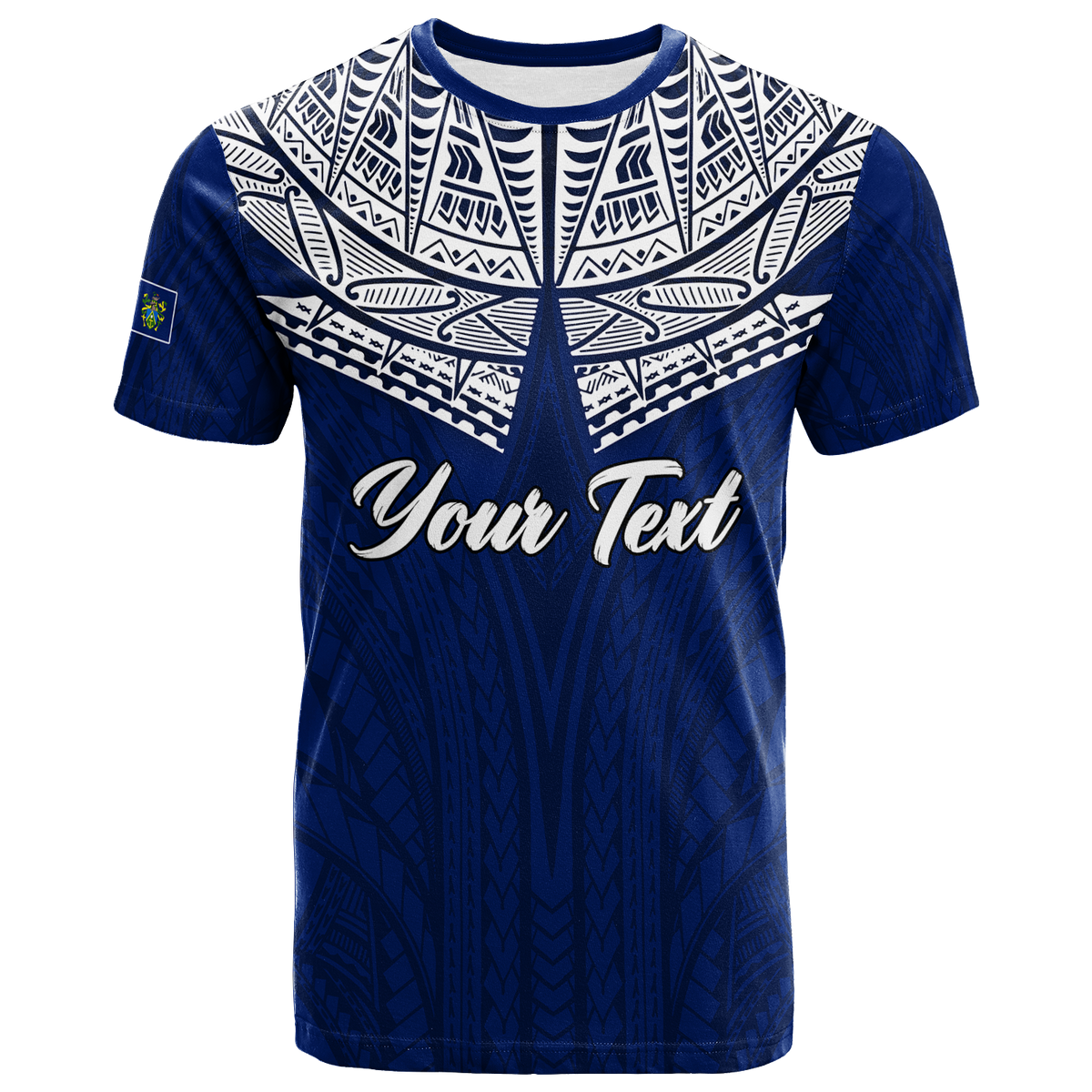 Custom Pitcairn Islands Pride T Shirt LT12 Unisex Blue - Polynesian Pride