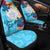 Palau Custom Personalised Car Seat Covers - Tropical Style Universal Fit Blue - Polynesian Pride