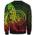 Palau Sweatshirt - Polynesian Pattern Style Reggae Color - Polynesian Pride