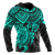 Polynesian Hawaii Hoodie Turquoise Turtle - Polynesian Pride