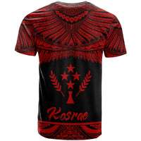 Kosrae Micronesia T Shirt Micronesia Pride Red Version - Polynesian Pride