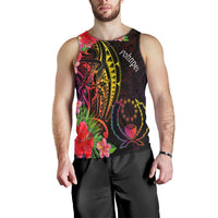 Pohnpei Men's Tank Top - Tropical Hippie Style - Polynesian Pride
