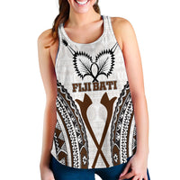 Fiji Bati Tapa Pattern Women Tank Top - LT12 - Polynesian Pride
