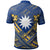 Nauru Custom Polo Shirt Nauru Flag Camisole Hibiscus Style - Polynesian Pride