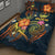 Guam Polynesian Quilt Bed Set - Legend of Guam (Blue) - Polynesian Pride