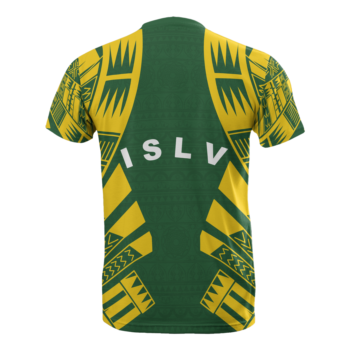 Society Islands T Shirt Society Islands Flag Polynesian Tattoo Green Style - Polynesian Pride