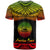 American Samoa Polynesian Custom T Shirt American Samoan Pride Reggae Version - Polynesian Pride