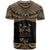 Fiji Polynesian Custom T Shirt Fijian Pride Gold Version - Polynesian Pride