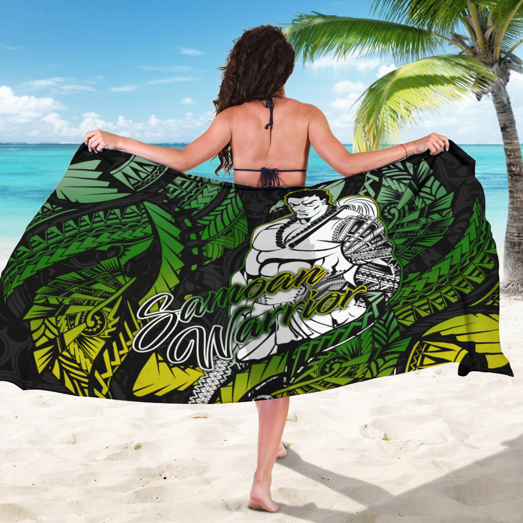 Samoan Warrior Pride Samoa Polynesia Sarong - LT2 One Size BLACK - Polynesian Pride