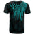 Kosrae T Shirt Polynesian Wings (Turquoise) - Polynesian Pride