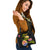 Tahiti Polynesian Shoulder Handbag - Plumeria Tribal - Polynesian Pride