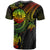 Tahiti Custom T Shirt Reggae Turtle - Polynesian Pride