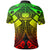 Samoa Polynesian Polo Shirt Samoa Reggae Seal with Polynesian Tattoo - Polynesian Pride