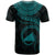 Tokelau Polynesian T Shirt Tokelau Waves (Turquoise) - Polynesian Pride