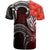 Samoa T Shirt Samoan Seal Wave Style (Red) - Polynesian Pride