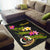 Vanuatu Polynesian Area Rug - Plumeria Tribal - Polynesian Pride