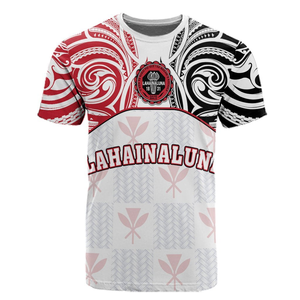 Hawaii T Shirt Kanaka Lahainaluna High School T Shirt Demodern Style - Polynesian Pride