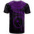 Chuuk Polynesian Custom T Shirt Chuuk Waves (Purple) - Polynesian Pride