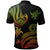 Hawaii Custom Polo Shirt Polynesian Turtle With Pattern Reggae - Polynesian Pride