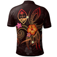 Guam Polynesian Polo Shirt Legend of Guam (Red) - Polynesian Pride
