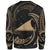 Tokelau Polynesian Sweater - Gold Tribal Wave - Polynesian Pride