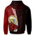 Hawaii Polynesian Hoodie Coat of Arm With Hibiscus - Polynesian Pride