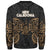 New Caledonia Polynesian Custom Personalised Sweater - Spirit Style Gold - Polynesian Pride