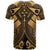 Kosrae T Shirts Gold Seal with Polynesian Tattoo - Polynesian Pride