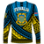 Tuvalu Long Sleeve Shirt 44th Independence Anniversary - Tribal Pattern - LT12 - Polynesian Pride