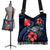 Wallis and Futuna Polynesian Boho Handbag - Blue Turtle Hibiscus - Polynesian Pride