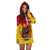 (Custom Personalised) Papua New Guinea Rugby Kumul Pride Hoodie Dress - LT2 - Polynesian Pride