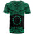 Cook Islands Polynesian T Shirt Cook Islands Pride Green Version - Polynesian Pride