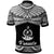 Vanuatu Polo Shirt Polynesian Tattoo White Version - Polynesian Pride