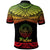 Palau Custom Polo Shirt Polynesian Tattoo Reggae Version - Polynesian Pride