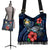 Nauru Polynesian Boho Handbag - Blue Turtle Hibiscus - Polynesian Pride