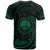Federated States of Micronesia Custom T Shirt Green Tribal Wave - Polynesian Pride