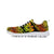 Guam Sneakers - Reggae Guam Coat Of Arms In Turtle Style - A0 - Polynesian Pride