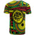 Guam All Over T Shirt Chamorro Rasta - Polynesian Pride