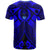 Pohnpei Custom T Shirt Blue Seal with Polynesian Tattoo - Polynesian Pride